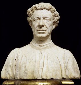 マッテオパルミエリの胸像、1468年（大理石）
